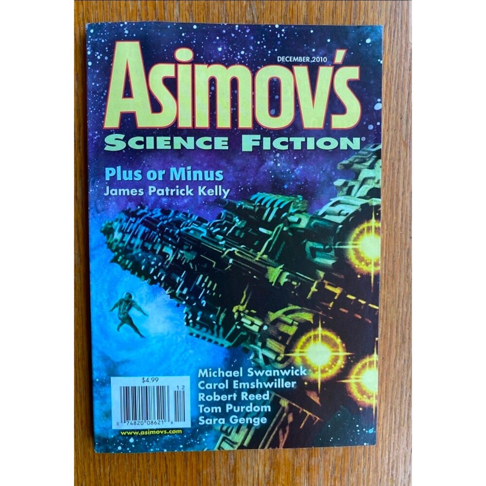 Asimov’s Science Fiction Magazine December 2010 James Patrick Kelly Sci-Fi Diges